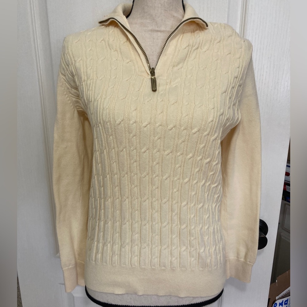 Yellow 3/4 sweater